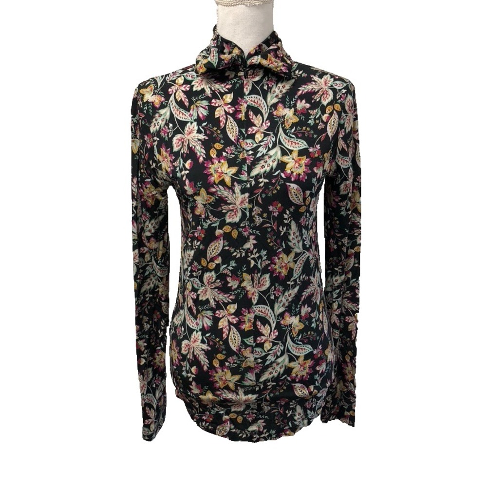 Isabel Marant Etoile Jewel Tee Shirt Womens 38 US 0 Floral Artsy Career Business